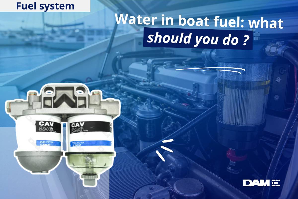 Water in my boat fuel: what should I do?